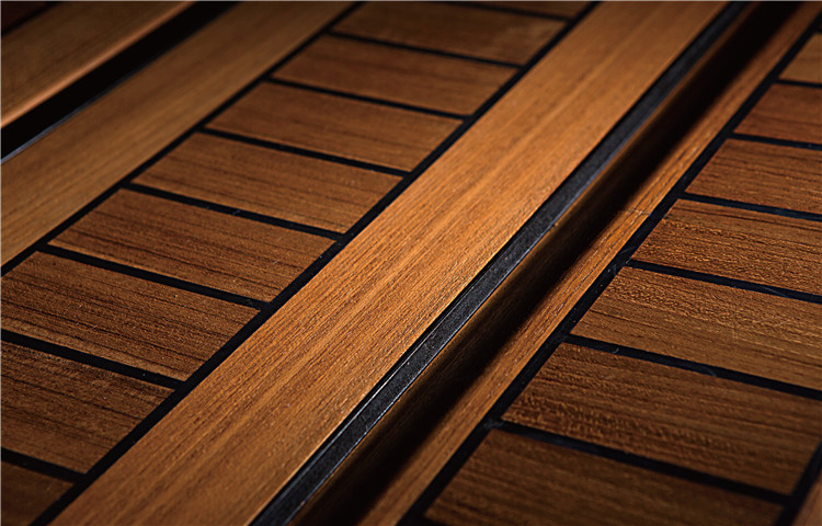 Real Teak Wood Trunk Floor For Range Rover Vogue