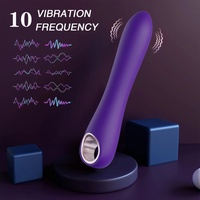 Vibrateur réaliste à 10 modes pour femmes, stimulateur clitoridien et vaginal doux, masseur, masturbateur, produits sexuels pour adultes