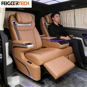 Canapés-lits électriques de luxe modifiés Feigeer Tech pour fourgonnette VIP MPV avec porte-gobelets doubles pour Mercedes Classe V - Product Image 1
