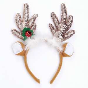 2021 الساخن بيع عيد الميلاد عقال هيرباند حزب الرنة قرن الوعل سانتا قبعة عقال للكبار و Childchristmas قبعة - Product Image 3