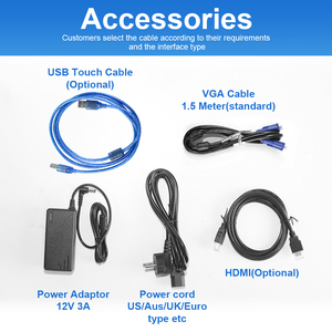 Pantalla de 7 Pulgadas para Sistema POS con Montaje en Poste, Fácil de Conectar y Desconectar, para Hoteles, Bares, Farmacias, como Pantalla para Clientes - Product Image 5