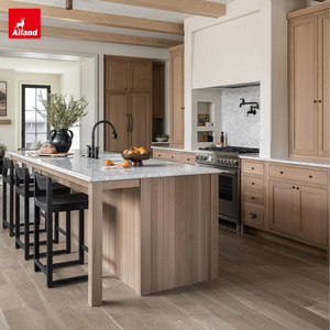 Mobile da <span class=keywords><strong>Cucina</strong></span> Allandcabinet <span class=keywords><strong>in</strong></span> <span class=keywords><strong>Legno</strong></span> Sbiancato con Finitura Transizionale, Unità Incassata con Lavello e <span class=keywords><strong>Piano</strong></span> <span class=keywords><strong>di</strong></span> <span class=keywords><strong>Lavoro</strong></span> <span class=keywords><strong>in</strong></span> Marmo - Product Image 2