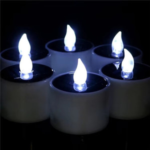 <span class=keywords><strong>Velas</strong></span> de té Led con pilas, <span class=keywords><strong>velas</strong></span> solares <span class=keywords><strong>para</strong></span> exteriores, <span class=keywords><strong>velas</strong></span> parpadeantes sin llama <span class=keywords><strong>para</strong></span> la decoración de la habitación del jardín del hogar - Product Image 5