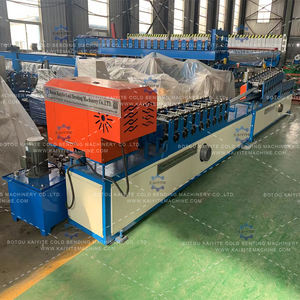 เครื่องม้วนชัตเตอร์สองชั้นทำ<span class=keywords><strong>จ</strong></span>ากเหล็กคอมโพสิตแบบไล่ระดับไฟอุปกรณ์ขึ้นรูปประตูแบบอั<span class=keywords><strong>จ</strong></span>ฉริยะ - Product Image 1