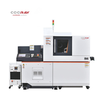 Mesin Bubut CNC Fanuc Vertikal Dua Spindel COORAY CR-SL HS-820 Tugas Sedang