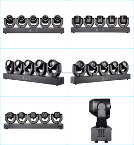 Projecteur professionnel à tête mobile 180W à cinq faisceaux Halberd RGBW, 5 faisceaux laser LED, effet de bande LED, système XY, performance <span class=keywords><strong>DJ</strong></span>, fête - Product Image 5
