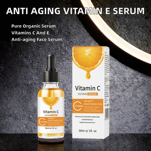 OEM ODM Sérum facial anti-âge à la vitamine C liquide biologique de haute qualité 30 ml pour le soin de la peau du visage - Product Image 2