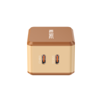 Cargador Rápido USB-C GaN de 45W NIUBAILE, PD3.0 QC2.0, Enchufe Múltiple Plegable, con Cable de 1.8m, Accesorios Universales para Teléfono