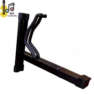 حامل جيتار أسود لمحبي الجيتار للتدريب في الخارج وتعليم الطلاب، حامل متين وثابت للبيع - Product Image 3