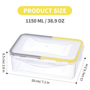 2026 Wholesale Home Accessories Household Items Tools for Kitchen Ware Set Products <b>Plastic</b> Eco Friendly <b>Food</b> Storage <b>Container</b> - Product Image 3