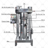 Presse à huile industrielle 0T-320 70 kg/h Noix de coco Machine d'extraction d'huile de coco Fraiseuses humides Presseur Noix de coco