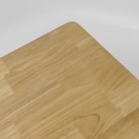 Muebles Montessori de Madera Maciza, Mesa Rectangular para Niños, Juego de Muebles Infantiles, Duraderos y Resistentes