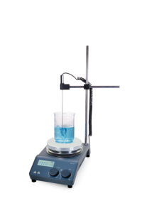 Agitatore Magnetico con Piastra Riscaldante LCD MS-<span class=keywords><strong>H</strong></span>-ProA, Mixer da Laboratorio, Attrezzatura per Agitazione, Controllo della Velocità 0.2%, Protezione IP21 per <span class=keywords><strong>Chimica</strong></span> - Product Image 4