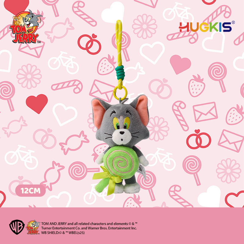 Ciondolo gatto Tom da 12 cm - lecca-lecca magnetico