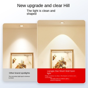 Lumière LED encastrée ronde en aluminium LANBOT, dimmable, IP65, anti-éblouissement profond, ETL, 15W, sans cadre, pour espaces humides, Bridgelux - Product Image 2