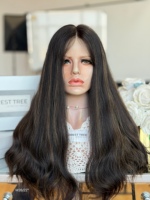 Perruque Sheitel SHY 2026 en Cheveux Humains Premium, Design Modeste, Bonnet Médical, Cheveux Ondulés, Fournisseur pour Salons de Coiffure