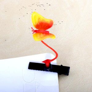 Divertente pianta verde Mini fagiolo fermagli per capelli alla moda creativi accessori per capelli per bambini regali realizzati in resina plastica resistente - Product Image 6