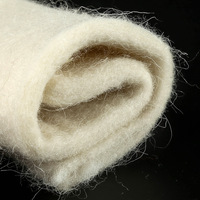 Feutre de laine haute densité industrielle Absorption d'huile Absorption des chocs Tampon de polissage en laine fine Fourniture du fabricant Tissu non tissé