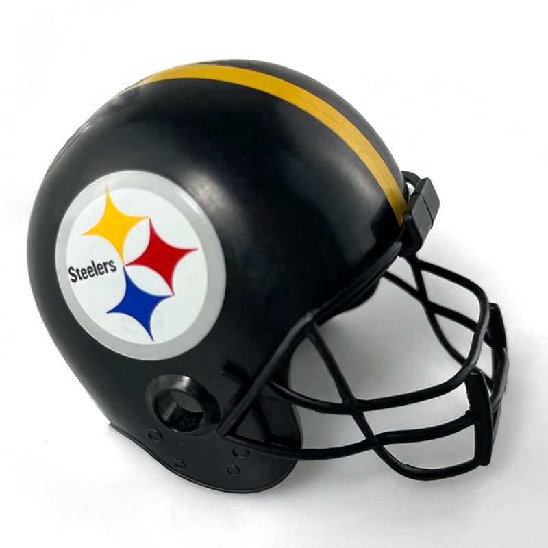 football action figures helmets Kaskey Kids Guys, Red Gold vs. Blue Silver, 30 Pieces in Each Set, Includes 2 Teams, Accessories, and Travel Storage Case, Nostalgic Sports for Imaginative Play, Ages 3 and instructions American Football Helmet 3D
