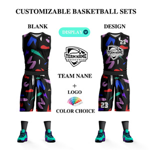 Basketman Mannen Aanpasbare Basketbalkits Snel Droog Ademende Sportkleding Met Truien Shorts Sublimatie Bedrukt Teamsets - Product Image 2