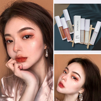 Maquillage des yeux Shimmer Liquid Eyeshadow 6 couleurs Waterproof Eye Shadow
