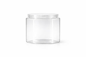 Frascos Transparentes de Plástico PET 100% de 400 ml con Tapa de Rosca para Almacenamiento de Aperitivos y Dulces - Product Image 5