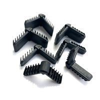 Connecteur d'angle 5.5A en plastique pour barre d'espacement double vitrage non pliable, barre d'espacement en aluminium