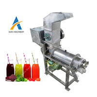 Industriële Kleine Model Koude Pers Fruit Oranje Citroen Plantaardige Spiral Mango Juicer Productielijn Machine Om Vruchtensap