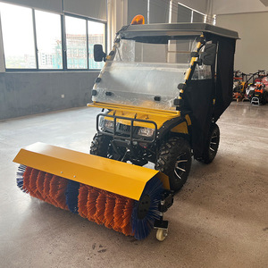 รถไถหิมะสี่ล้อ เครื่องขจัดหิมะชายหาด เครื่องขจัดหิมะอเนกประสงค์ เครื่องเป่าหิมะสำหรับเทศบาล - Product Image 4