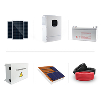 Cravate de grille à courant alternatif DC à micro-onduleur solaire haute efficacité 2000W pour la génération d'énergie domestique pour le système d'usine de balcon MPPT Lithium Ion