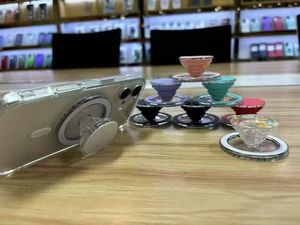 Hot Selling Premium Universal Mobile <b>Phone</b> Holder Grip Beautifully Rendered Colored Magnet <b>for</b> Desk Use - Product Image 5