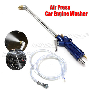 400mm Engine Oil Cleaner Tool <b>Car</b> <b>Washer</b> Cleaning Gun Water Pneumatic Tool With 120cm Hose Machinery Parts Alloy Engine Care - Product Image 2