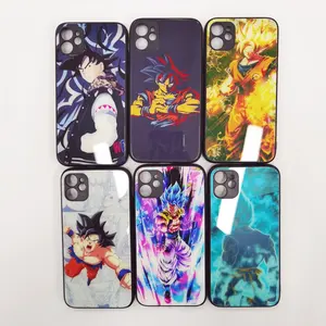 2023 Texture Anime Phone Cases for iPhone 14 13 12 11 XR XS Max Cartoon Mobile Accessories Protector