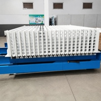Machine automatique de fabrication de panneaux muraux en béton léger préfabriqué avec boîte de vitesses