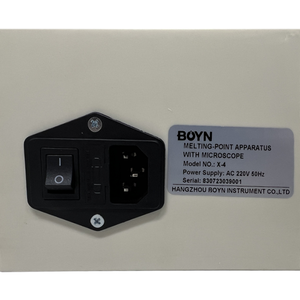 X-4 phòng thí nghiệm y tế kỹ thuật số LCD điểm nóng chảy Bộ máy với kính hiển vi Giá Rẻ Bán cho đo điểm nóng chảy của các chất - Product Image 5