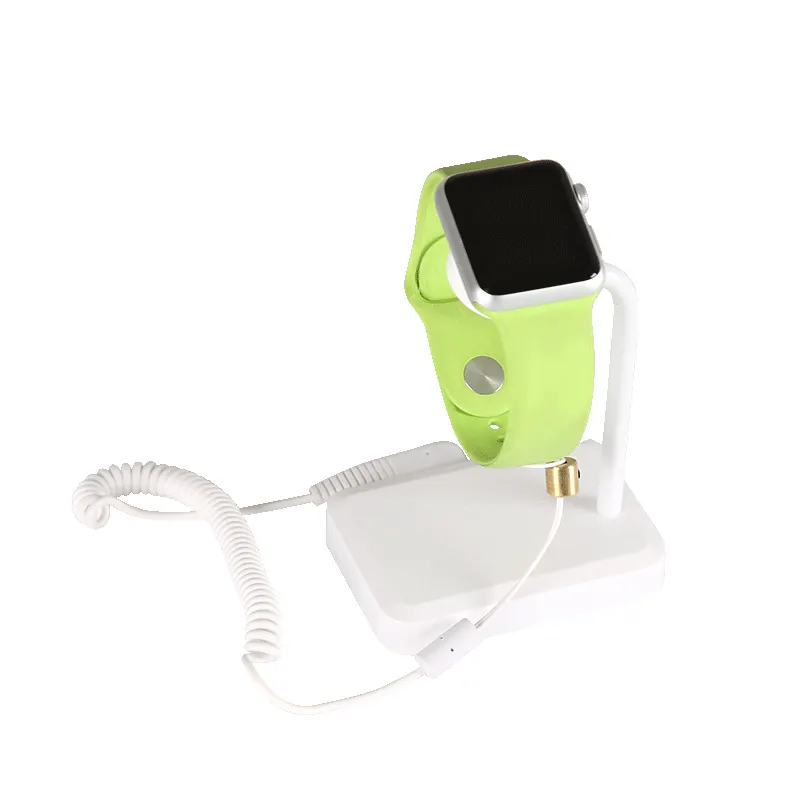BOHANG एबीएस वायरलेस चार्ज एप्पल घड़ी बर्गलर विरोधी चोरी स्टैंड स्मार्ट घड़ी सुरक्षा समाधान सुरक्षा प्रदर्शन धारक अलार्म