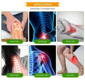 膝の痛みを軽減パッチ使い捨て速効性ハーバルマグワート関節炎 - Product Image 5