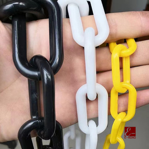 Chaîne à maillons en <span class=keywords><strong>plastique</strong></span> 6mm/8mm/10mm, avertissement routier, sécurité routière, circulation, rouleau en <span class=keywords><strong>plastique</strong></span>, chaîne décorative - Product Image 5