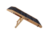 Rampe pliante en bois de bambou Offre Spéciale pour chien engrenages réglables griffoir pour animaux de compagnie avec serrure en acier inoxydable