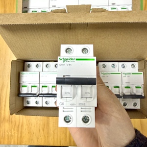 Circuit Breaker MCB Acti9 Pro IC65 IC65N 2P C63A N/H 1P-4P 1A-80A C-curve A91NC263 6kA 440V Original&New100%