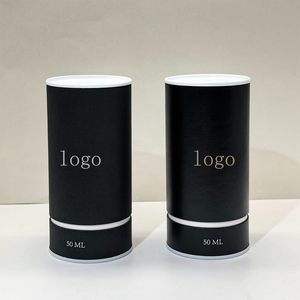 Tube en carton rond vide en gros pour flacon de parfum, conteneur cylindrique recyclable pour emballage de flacon de parfum de marque - Product Image 3