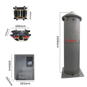 3000 g/h Ozon generator für Wasser Quarz rohr Corona Entladung Ozon generator rohr