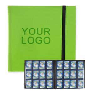 Carpeta de PVC de 6 Colores con <span class=keywords><strong>360</strong></span> Bolsillos de Carga Lateral, Álbum de Fotos para Colección de Tarjetas Coleccionables, Carpeta con Páginas Interiores Fijas - Product Image 4