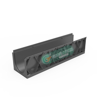 Grille de drainage extérieure A15 en PP/HDPE, résistante à la corrosion et aux UV, pour système de drainage piétonnier