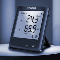 Yowexa YDP-20, Higrómetro Digital con Pantalla LCD, Registrador de Datos de Humedad y Temperatura en PDF