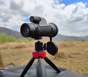 Télescope monoculaire étanche IPX7 12x55, optique claire de haute qualité, monoscope avec support pour smartphone, trépied - Product Image 6