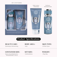 Coffret Cadeau de Parfums Arabes les Plus Populaires pour Hommes – Eau de Parfum, Spray Corporel Naturel, Lait Corporel, Parfum Premium Ambre Whisky