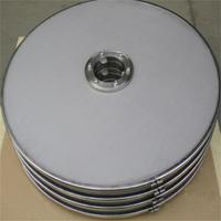 Disque de filtre à feuille disque de filtre à polymère en acier inoxydable disque de filtre à anneau rond fritté