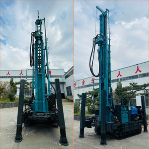 Plataforma de Perforación de Pozos de Agua Montada sobre Orugas UY300 de 300 m, Totalmente Hidráulica, Impulsada por Diésel, Motor, Caja de Cambios, Bomba de Motor, Alto Rendimiento - Product Image 5