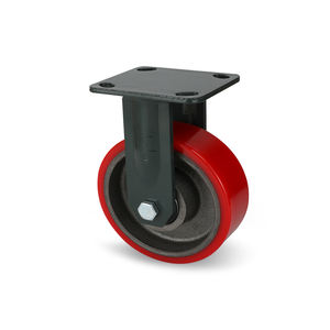 Ruedas Giratorias de Poliuretano de Alta Resistencia para Carretillas, con Bloqueo Central, de 4, 5, 6 y 8 Pulgadas, <span class=keywords><strong>Precio</strong></span> de China - Product Image 5